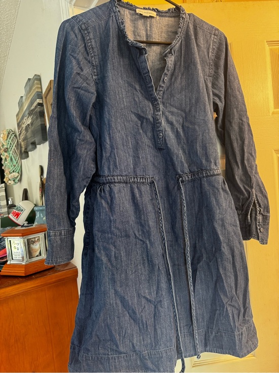 Free Assembly Dresses & Skirts - Denim Blue Women's Button-Front Casual Dress lk nw worn once sz xs no issues